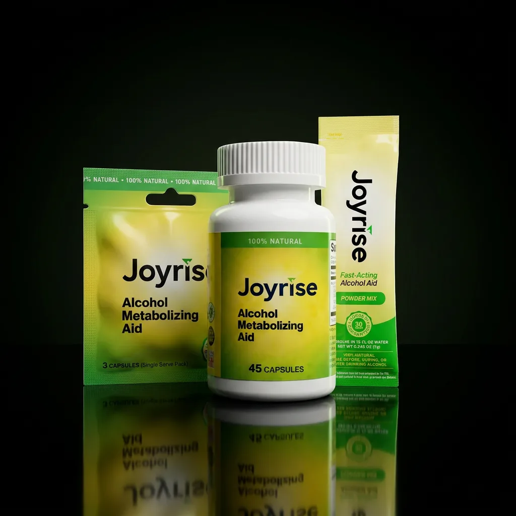 Joyrise — bottle, packet, and stick pack
