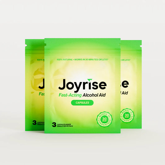 Joyrise® (Capsules) Fast-Acting Hangover Relief Aid (3 Servings)(3 Packets)